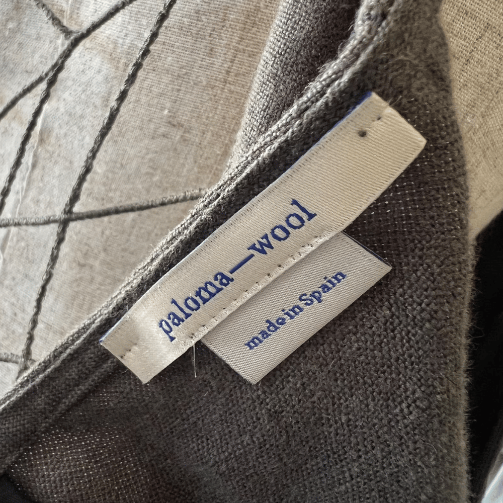 Image of PALOMA WOOL "MALEEK" SPIDERWEB LINEN DRESS