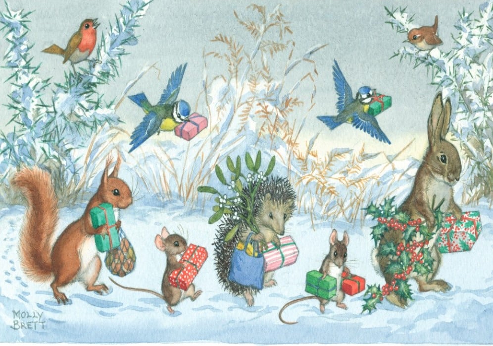 Image of Christmas Parcels Card