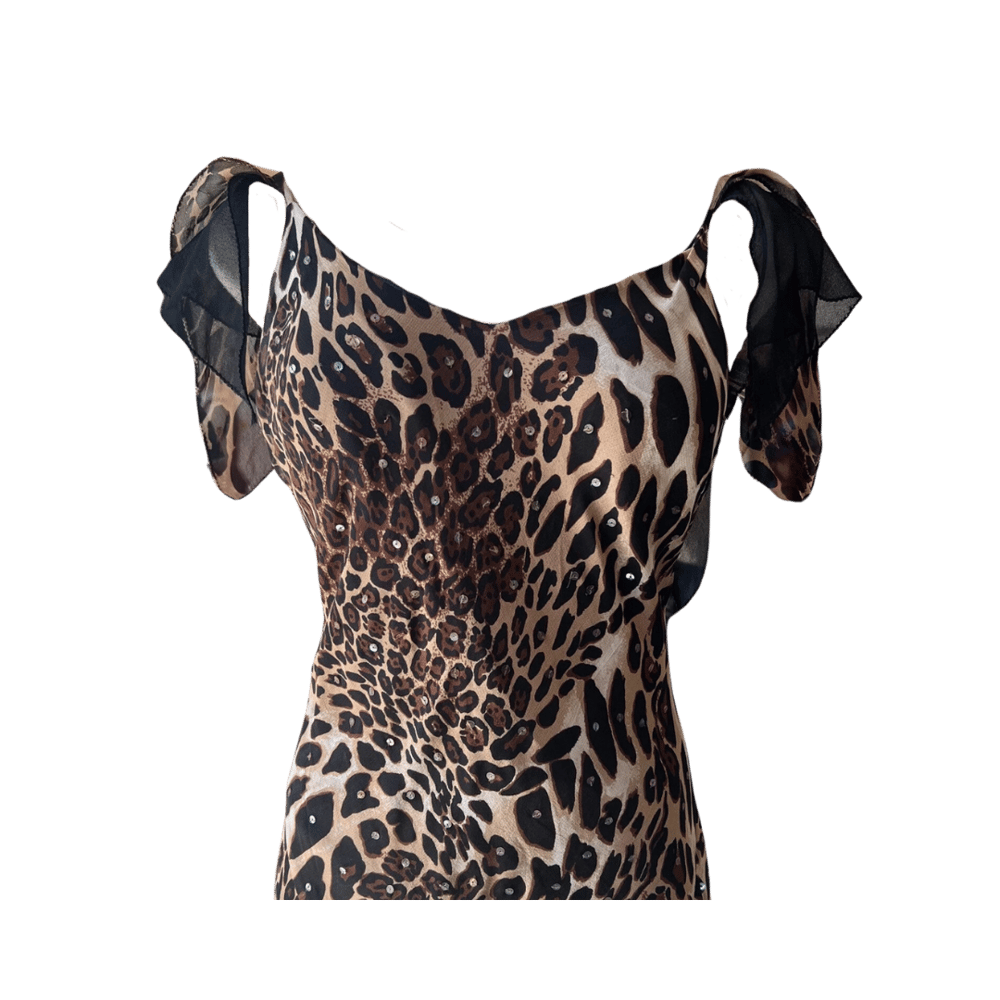 Image of LEOPARD PRINT FAIRY DRESS
