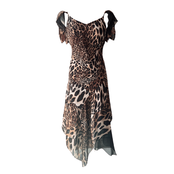 Image of LEOPARD PRINT FAIRY DRESS