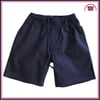 Navy Cotton Drill - Easy Waist Shorts $40.40