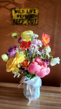 Image 2 of 16oz Mason Jar Arrangement 