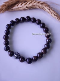 Image 5 of Bronzite Bracelet/Men Bracelet/Gemstone Bracelet/Stretch Bracelet