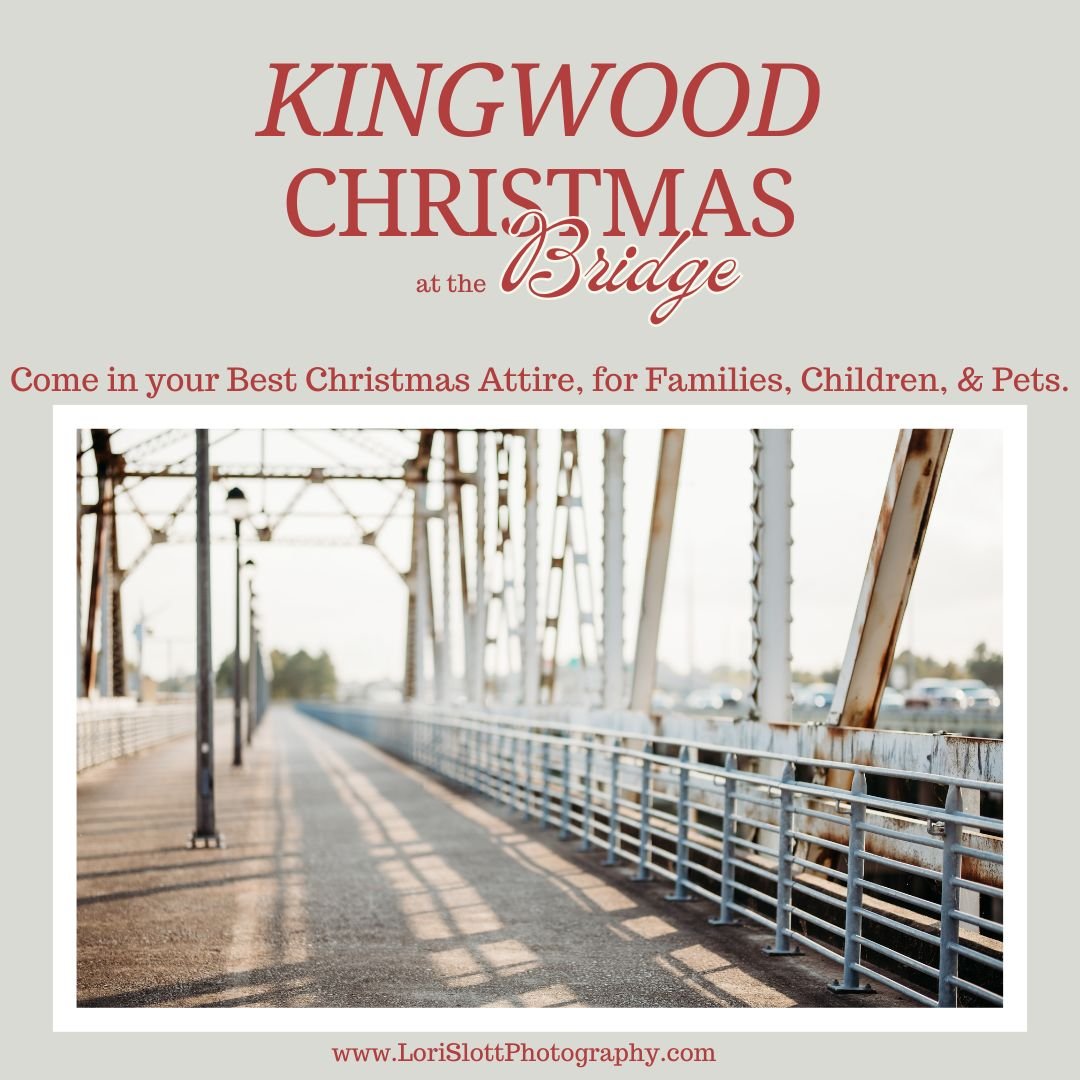 Kingwood Bridge Christmas Mini Sessions,