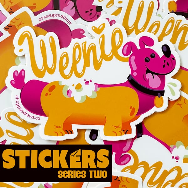 Image of 5" STICKERS Series Two: Weenie