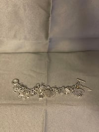 Image 2 of Silver Charms bracelet 