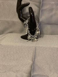 Image 5 of Silver Charms bracelet 