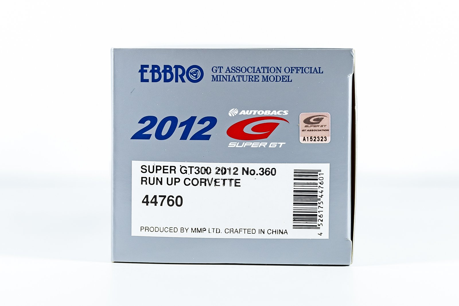Tomei Sports RUN UP Corvette Super GT300 2012 [Ebbro 44760