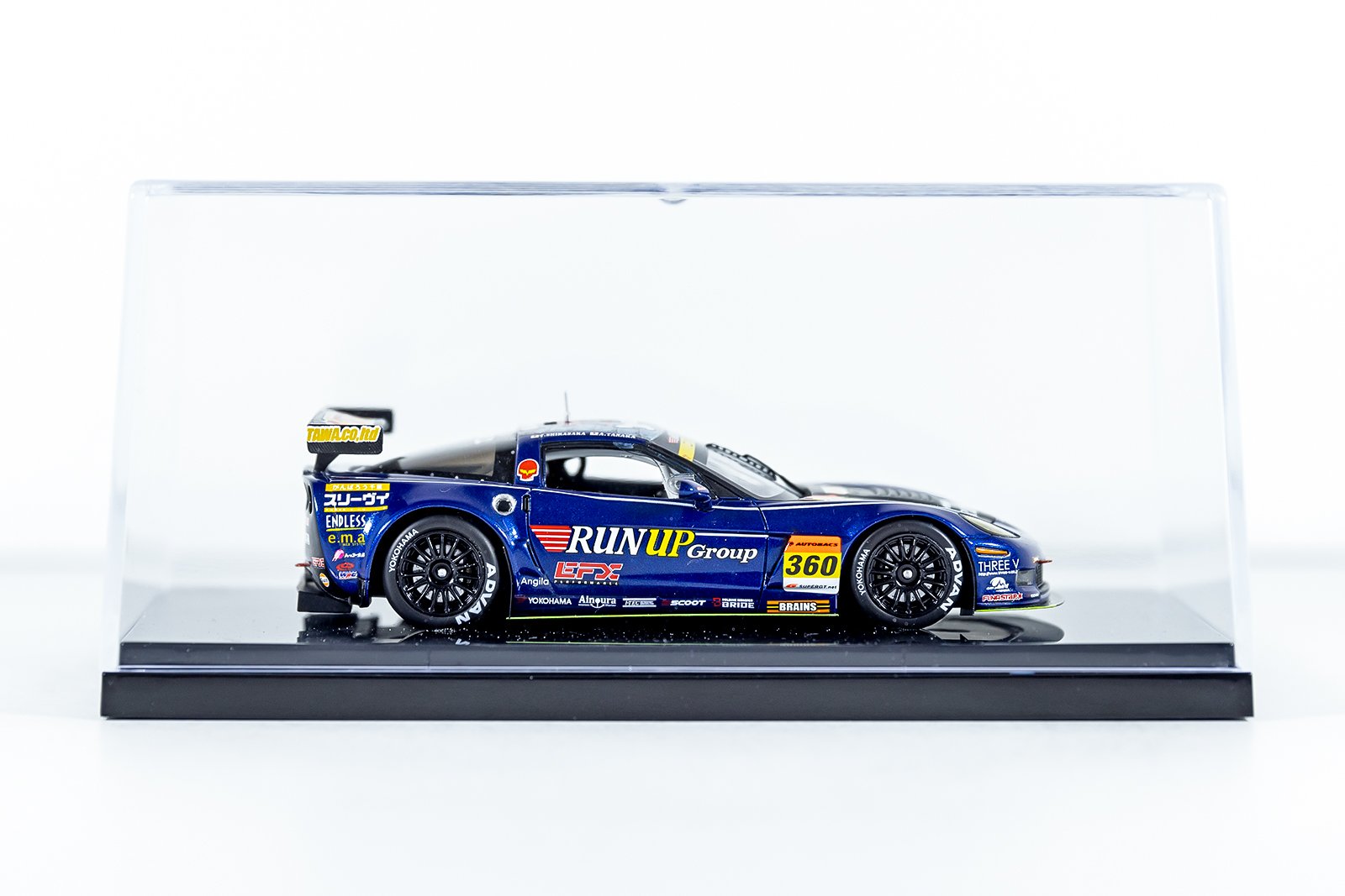 エブロ 1/43 RUN UP CORVETTE SUPER GT300 2012 No.360 完成品 Amazon | エブロ 1/43 RUN UP CORVETTE SUPER GT300 2012 No.360