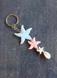 Image 3 of Starfish trio  keychain
