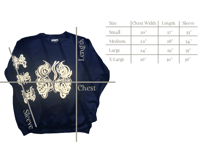 Image 5 of Mariposas Reflective Crewneck