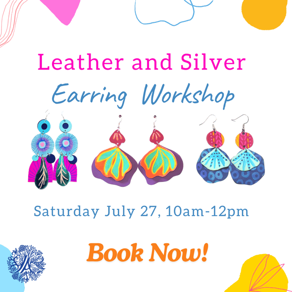 Image of Earring Workshop July 27th 10am