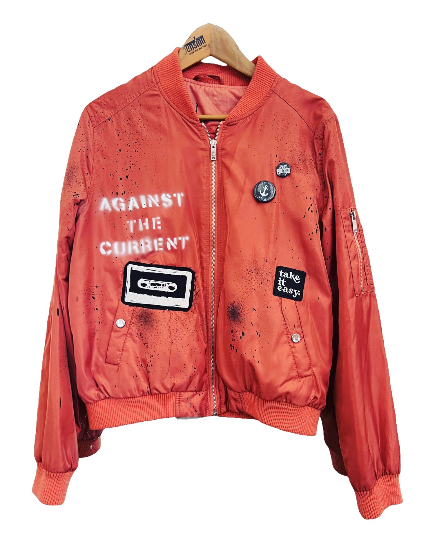 Wonderful ¥ Bomber jacket ¥ unisex ¥ viLLaGe punK ¥ IbiZa Wonderful ¥ Bomber jacket ¥ unisex ¥ viLLaGe punK ¥ IbiZa