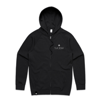USD SHADOW - ZIP HOOD - BLACK - TEAM 2024