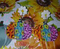 Image 1 of Handpainted pumpkin earrings