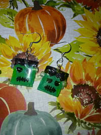 Frankenstein  earrings
