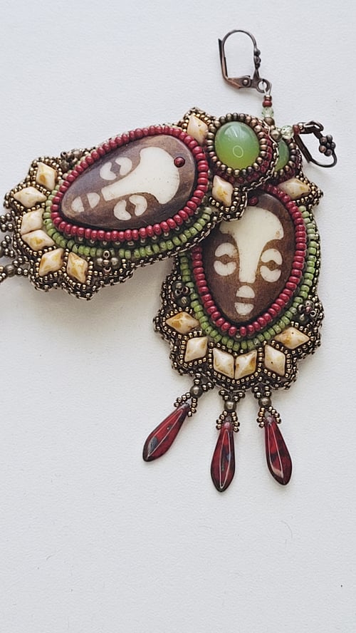 Image of Boucles d'oreilles TERRE ORIGINELLE