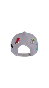 Image 3 of GRAY “KARMA BANKING” SNAPBACK 