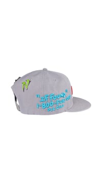 Image 2 of GRAY “KARMA BANKING” SNAPBACK 