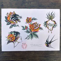 Image 3 of Original Paintings set (4 sheets)