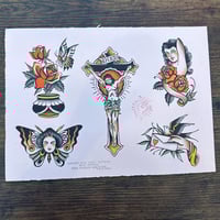 Image 4 of Original Paintings set (4 sheets)