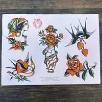 Image 5 of Original Paintings set (4 sheets)