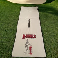 Image 1 of Golfin’ with Bones Towel - 16” x 40”
