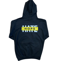 Image 2 of HOPE not hate logo hoodie