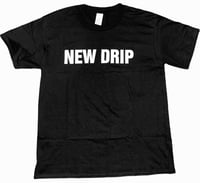 Image 1 of New Drip T-Shirt (Black)