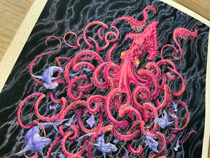 Image of Handpainted "Kraken" 1/1 