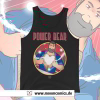 Image 1 of Tank Top POWER BEAR TRANSFORMATION UNISEX / VARIOUS COLORS