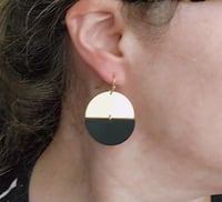 Image 6 of Half Moon Cookie Earrings
