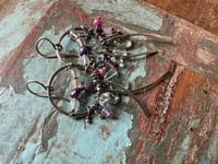 Image 14 of Águas Claras sterling and gemstones earrings 