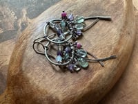 Image 16 of Águas Claras sterling and gemstones earrings 