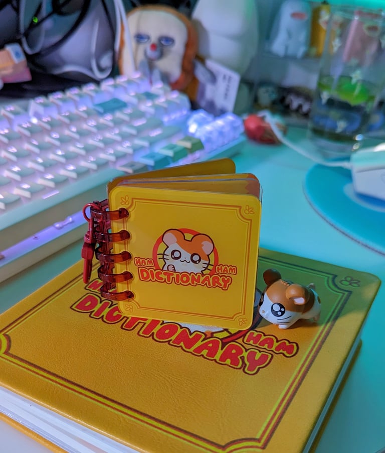 ham ham dictionary acrylic charm Image 6