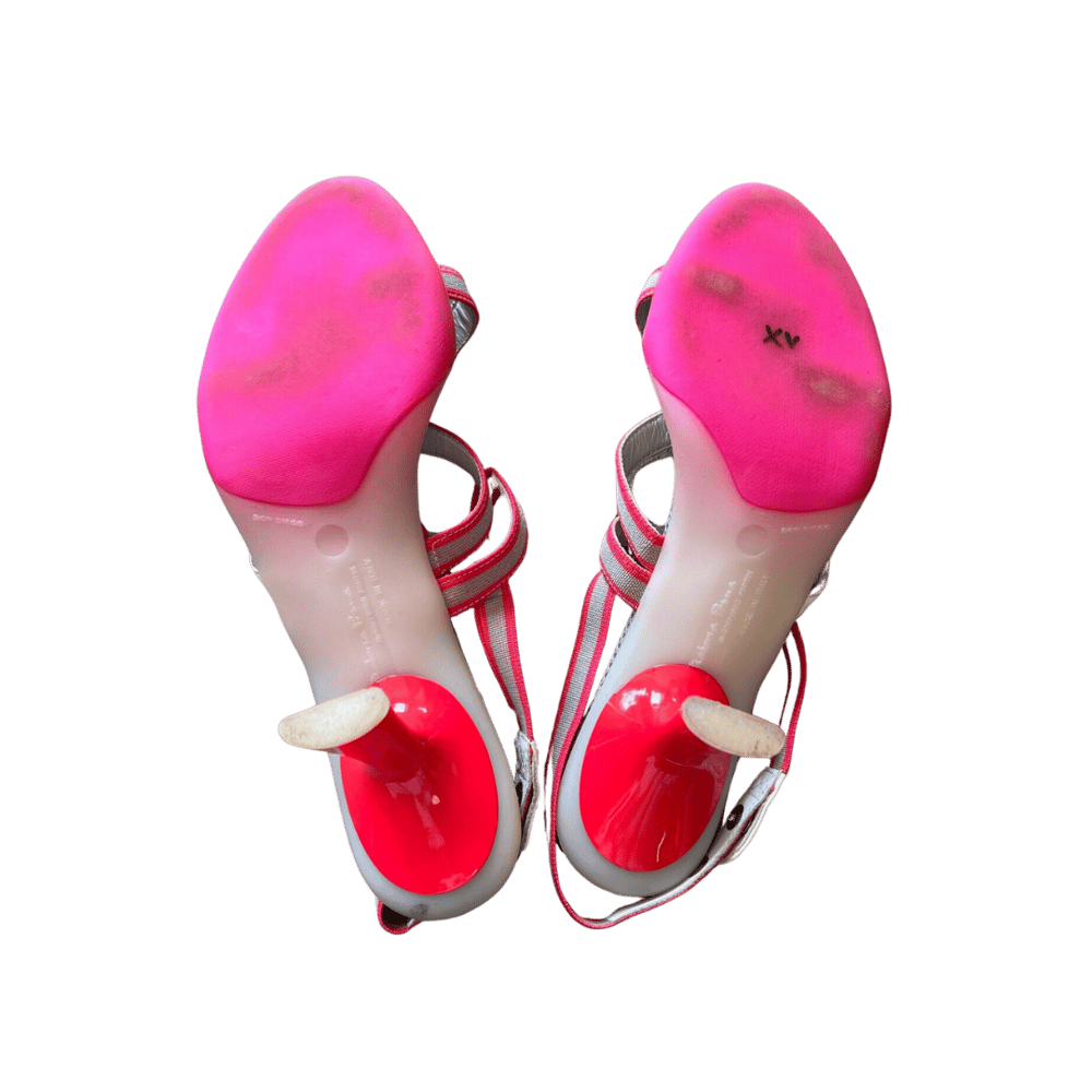 Image of MATERIA PRIMA SPORTY HEELED SANDALS
