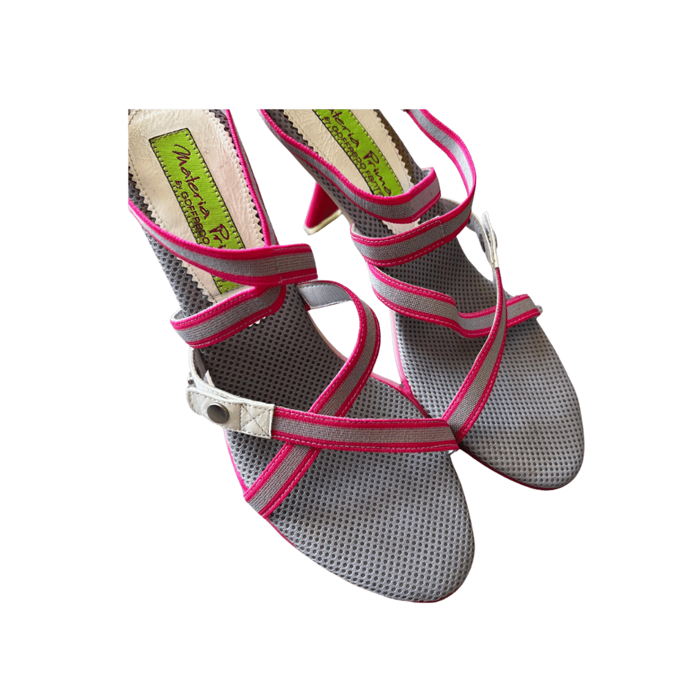 Image of MATERIA PRIMA SPORTY HEELED SANDALS
