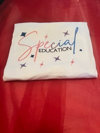 Special Education sparkle tee