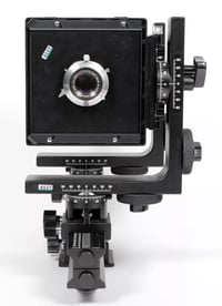 Image 2 of Horseman 45L All geared 4X5 Camera with 165mm lens + holders + film + fresnel #4127