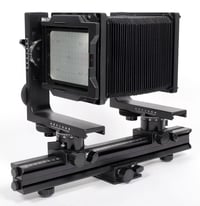 Image 5 of Horseman 45L All geared 4X5 Camera with 165mm lens + holders + film + fresnel #4127