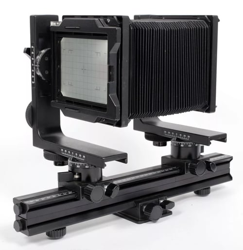 Image of Horseman 45L All geared 4X5 Camera with 165mm lens + holders + film + fresnel (#4127)