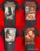 Image of Official Texas Murder Crew "Everyone'sLastBreath" Parasitic Ejaculation "CerebralVivisection" Shirts