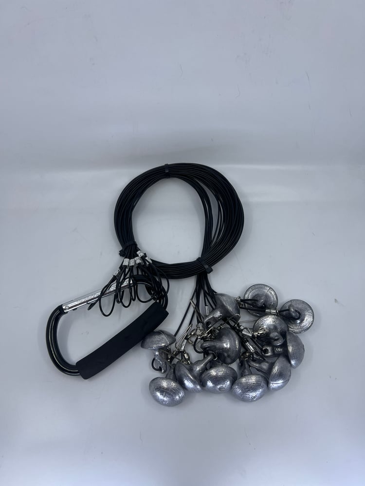 Image of 8oz coated wire Texas rigs