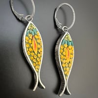 Image 3 of Reversible Fish Earrings