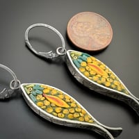 Image 4 of Reversible Fish Earrings