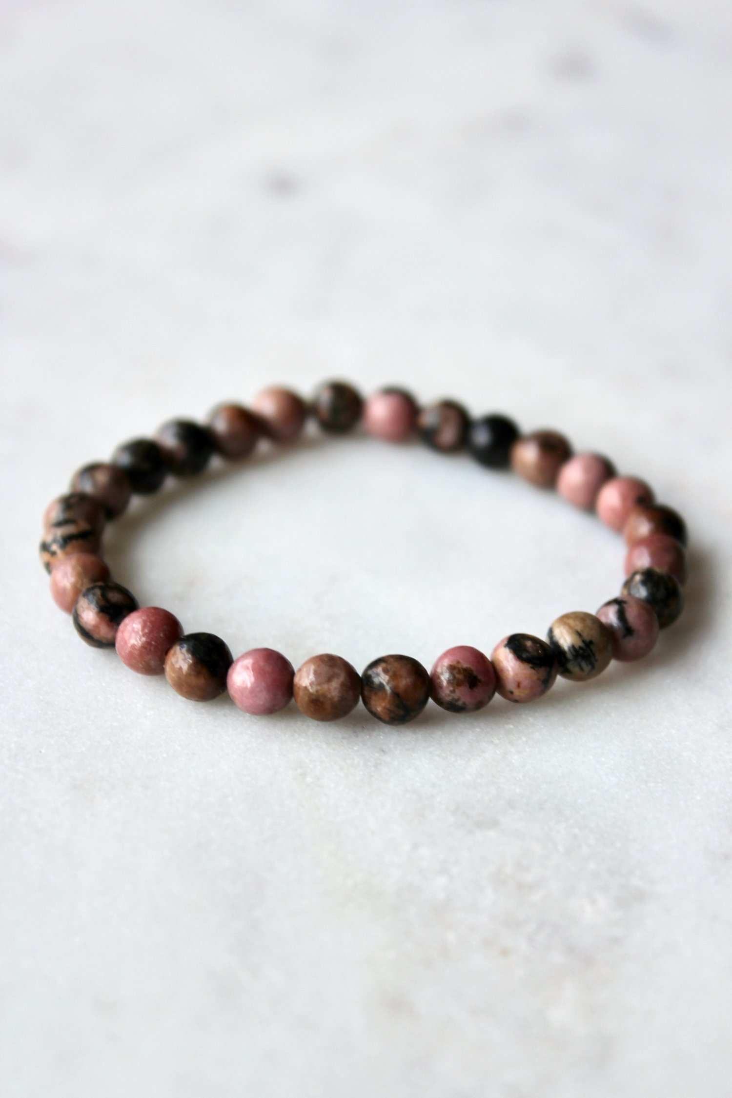 Image of Rhodonite Stacking Bracelet