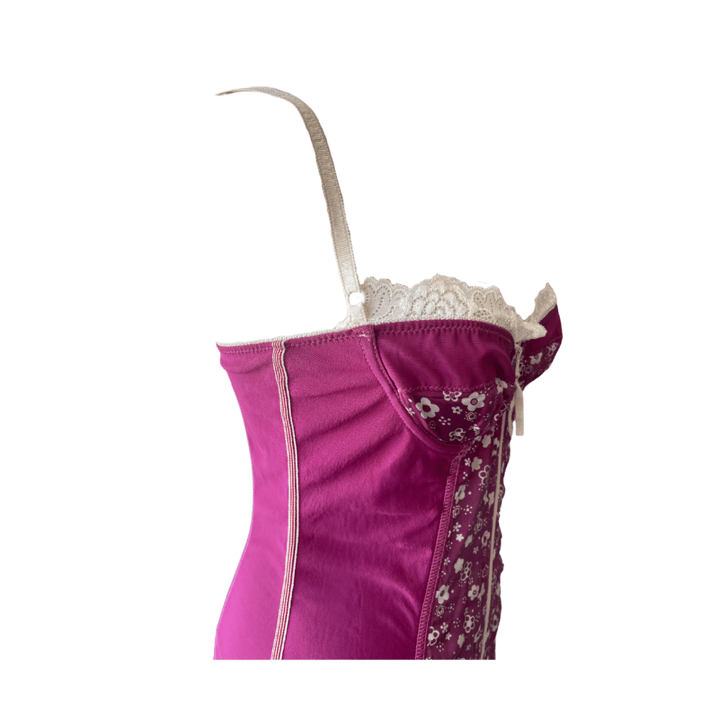 Image of DOLCE & GABBANA FUCHSIA ZIPPER DRESS