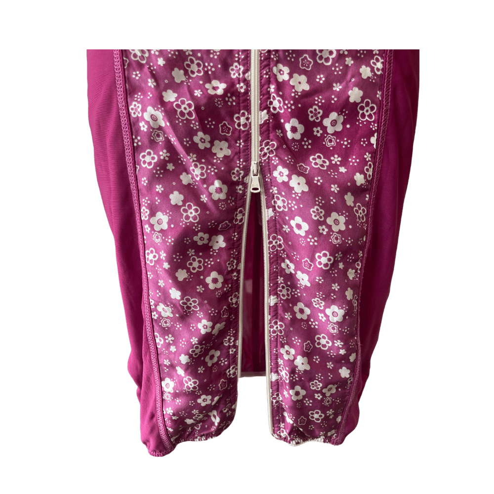 Image of DOLCE & GABBANA FUCHSIA ZIPPER DRESS