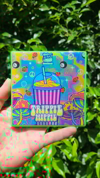 Image 1 of 450 Brewing " Trippie Hippie" Craft Coaster 