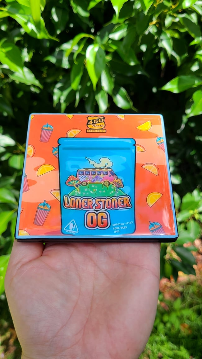 450 Brewing "Loner Stoner" Craft Coaster